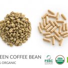 Organic Green Coffee Bean(Unroasted) 60 Capsules Chlorogenic Acid For Weight Loss Organic Green Coffee Bean(Unroasted) 60 Capsules Chlorogenic Acid For Weight Loss