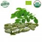 Organic Moringa Leaf Powder 120 Capsules Antioxidant & Very Nutritious Herbal Pills