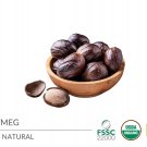 Organic Nutmeg (With Shell) Seeds Natural Spice 200 g