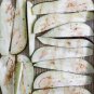 Organic Dehydrated Eggplant / Brinjal /Aubergine Strips Dried For Moju & Salad 100 g