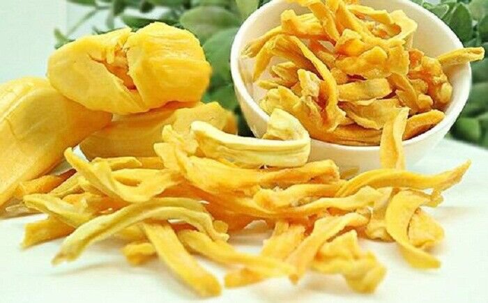 Organic Jack /Artocarpus Dehydrated /Dried Strips Nutritional Food Curry / Snack 100 g