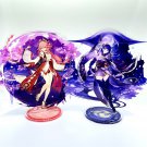 Genshin Impact 2 Pcs Yae Miko and Raiden Shogun Acrylic Figure Stand