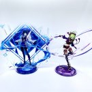 Genshin Impact 2 Pcs Yelan and Kuki Shinobu Acrylic Figure Stand