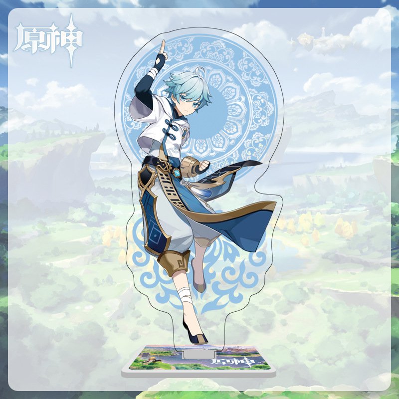 Chongyun Genshin Impact Acrylic Figure Stand