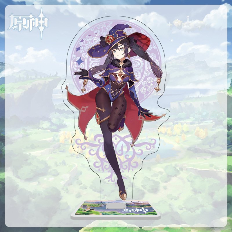 Mona Megistus Genshin Impact Acrylic Figure Stand