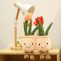 Cute Tulip Plush Doll Plant Toy Soft Pillow
