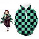Tanjiro Kimono Suit Kimetsu No Yaiba Unisex Hoodie