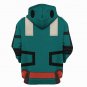 Izuku Midoriya Boku No Hero Unisex Hoodie