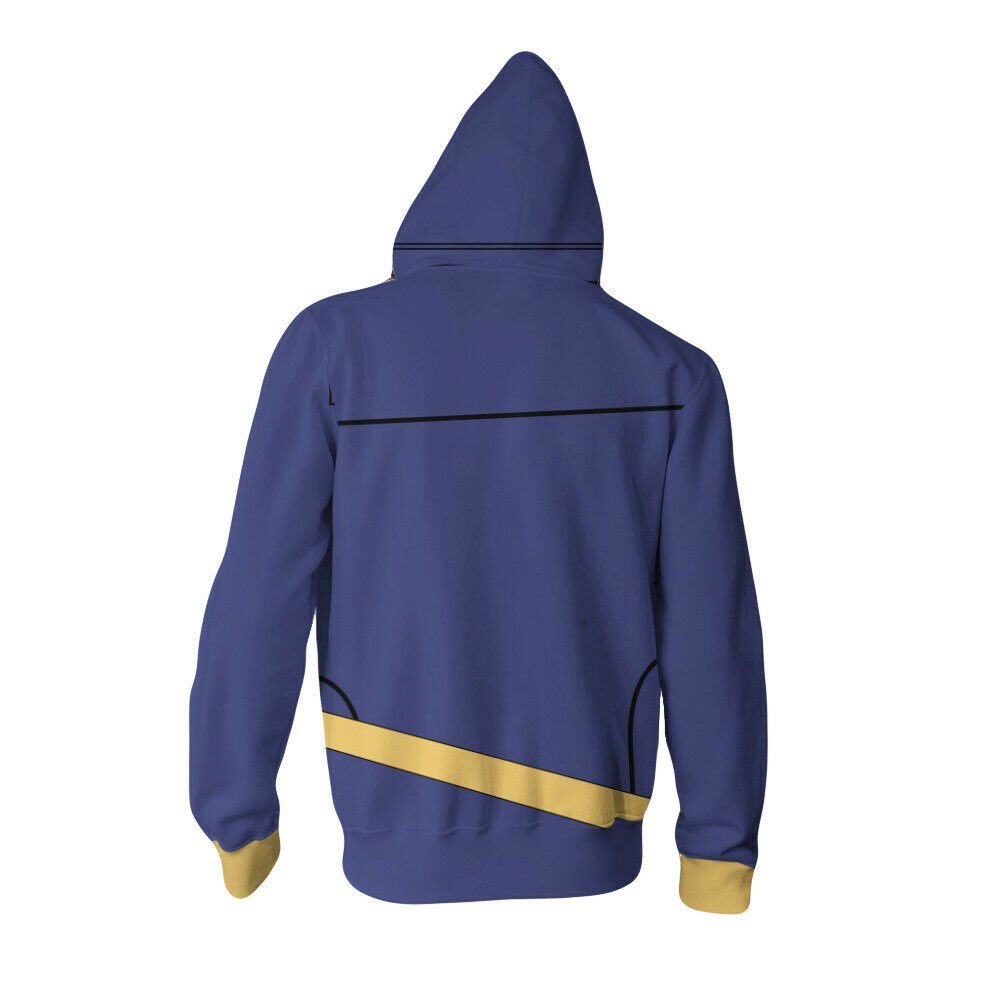 Batgirl Barbara Gordon Superhero Zipper Hoodie