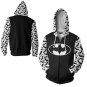 Batman Bat Signal Superhero Zipper Hoodie