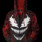 Carnage Cletus Kasady Super Villain Zipper Hoodie