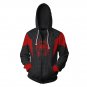 Spiderman Miles Morales Superhero Zipper Hoodie