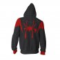 Spiderman Miles Morales Superhero Zipper Hoodie