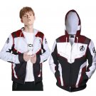 Avengers Endgame Time Travel Suit Superheroes Zipper Hoodie