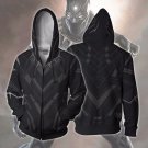 Black Panther T'Challa Superhero Zipper Hoodie