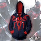 Spider-Man 2099 Miguel O'Hara Superhero Zipper Hoodie