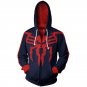 Spider-Man 2099 Miguel O'Hara Superhero Zipper Hoodie