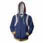Boku No Hero Shoto Todoroki Suit Zipper Hoodie
