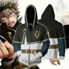 Black Clover Asta Suit Zipper Hoodie