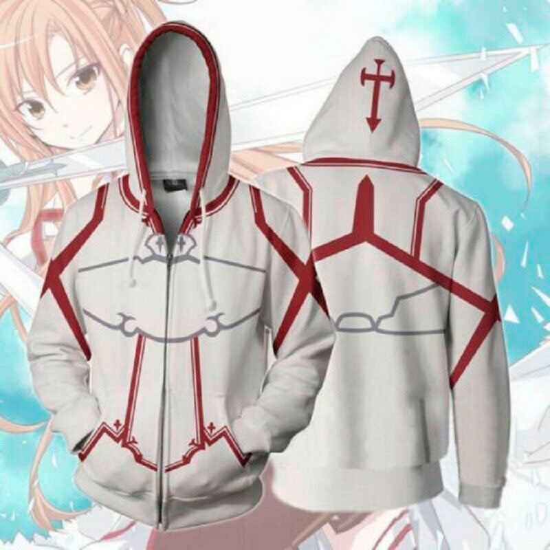 Sword Art Online Asuna Zipper Hoodie