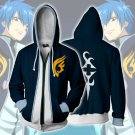 Fairy Tail Jellal Fernandes Suit Zipper Hoodie