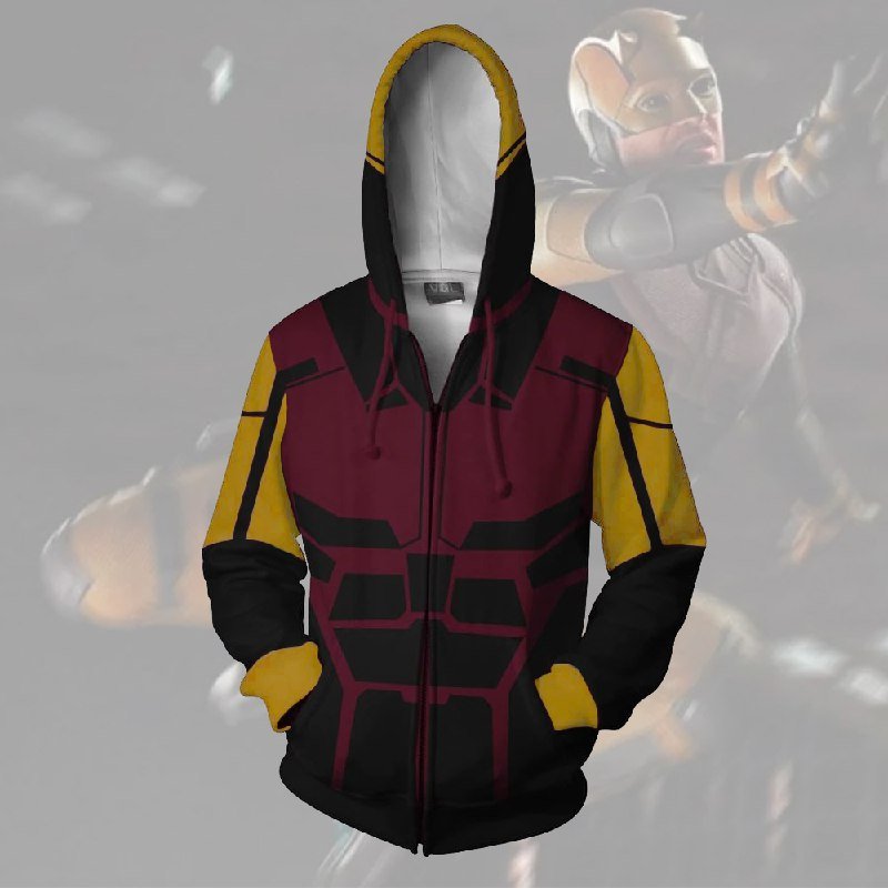 Daredevil Born Again New Suit She Hulk Zipper Hoodie