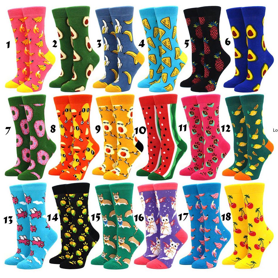 Corolful Fun Unisex Socks
