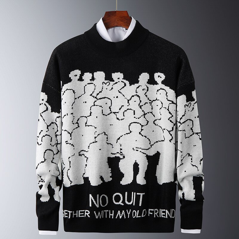Cartoon Friend Sweater