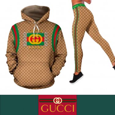 Gucci red green leggings online