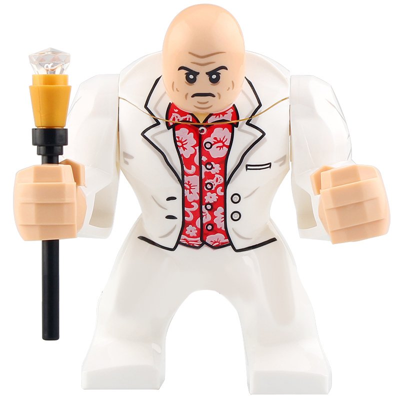 Big Size The Kingpin (Wilson Fisk) Hawkeye Spiderman Marvel Villains Minifigures