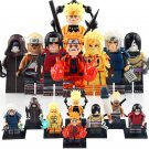8pcs Naruto Hashirama Tobirama Senju Minato Orochimaru Killer Bee Minifigures