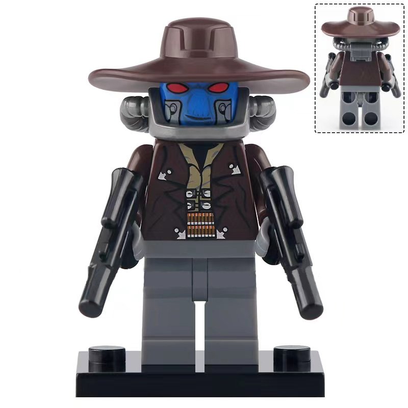 Cad Bane Star Wars The Bad Batch The Book of Boba Fett Minifigures Toys