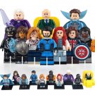 10pcs Doctor Strange 2 Wanda America Chavez Black Bolt Professor X Minifigures