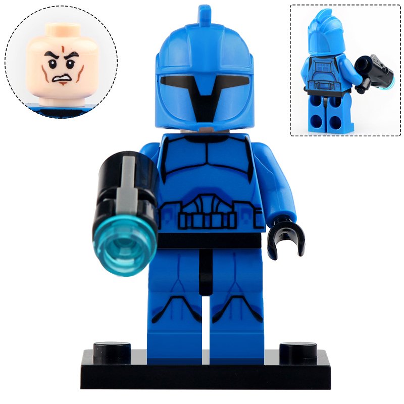 Senate Commando Trooper Star Wars The Clone Wars Minifigures Building Toys