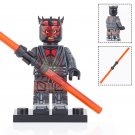 Darth Maul (with Sith Lightsabers) Star Wars The Clone Wars Minifigures Toys