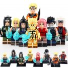 8pcs Naruto Sakura Tsunade Senju Jiraiya Hinata Hyuga Zabuza Haku Minifigures