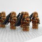 10pcs Star Wars Geonosis Airborne Trooper Paratrooper Minifigures Building Toys