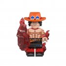Fire Fist Ace One Piece Minifigures Accessories Building Toys