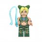 8pcs JoJo's Bizarre Adventure Emporio Ermes Rikiel Jotaro Kujo Minifigures Set