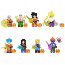8pcs Dragon Ball Z Gohan Krillin Tien Shinhan Yamcha Android 13 Minifigures Set