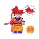 Goku Super Saiyan God Dragon Ball Super Minifigures Weapons and Accessories