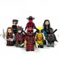 8pcs Deadpool Wolverine Variants X-23 Elektra Gambit Minifigures Building Toys