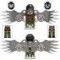 Vulture (Flying Wing Suit) Spider-Man Minifigures Weapons and Accessories