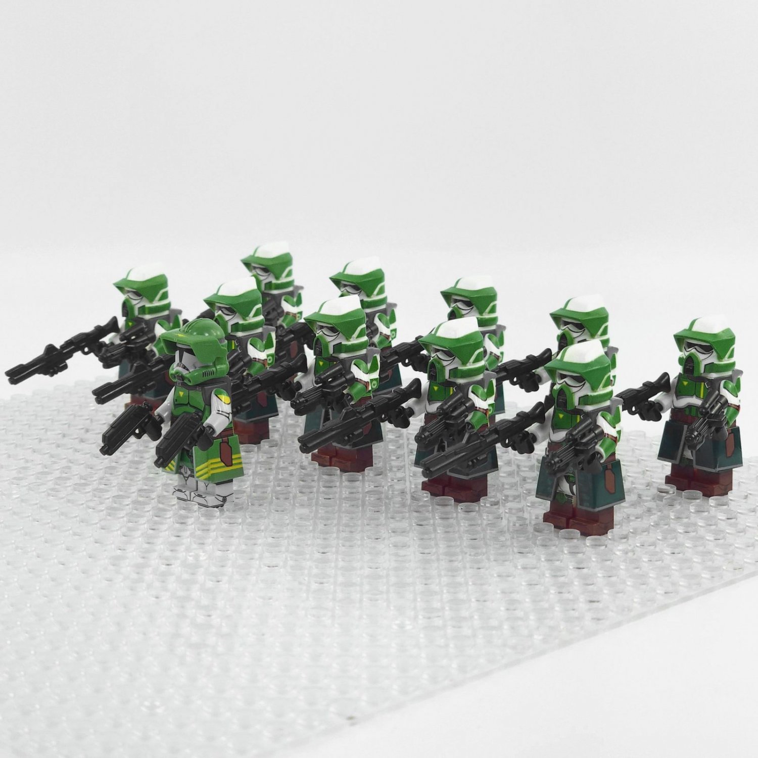 11pcs Star Wars Commander Doom's unit ARF Troopers Minifigures Building Toys
