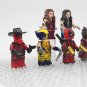 8pcs Marvel Deadpool X Wolverine X-23 Gambit Elektra Minifigures Building Toys