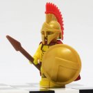 Ancient Greeks Sparta Army Spartan Warrior Minifigures Weapons and Accessories