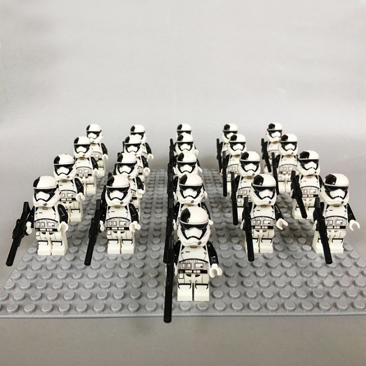 21pcs/set Army Imperial Stormtroopers Star Wars The Last Jedi Minifigures Block