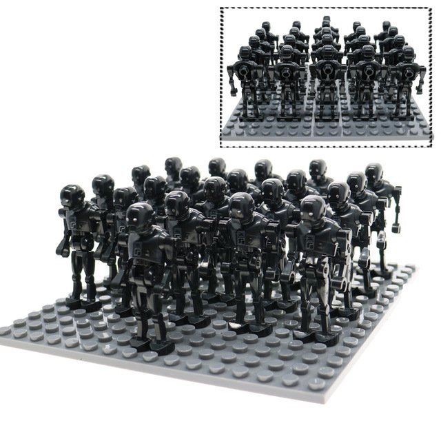21pcs/set Star Wars Rogue One K-2SO Army Minifigures Building Block Toys