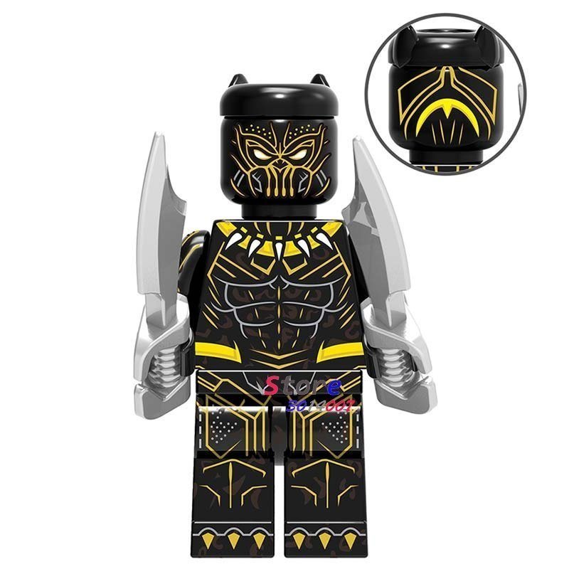 Erik Killmonger Marvel Black Panther Movie Single Sale Minifigures Block
