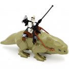 2pcs/set Star Wars Dewback Desert And sandtrooper Minifigures Block Toys